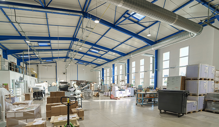 Intérieur des Imprimeries de Caen